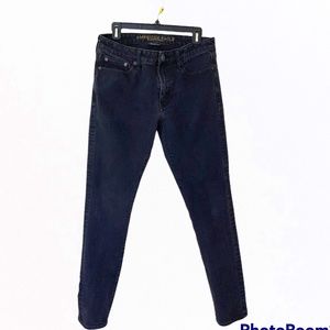 American Eagle Outfitters Mens Extreme Flex 4 Denim Slim 31x32 Black Wash Jeans